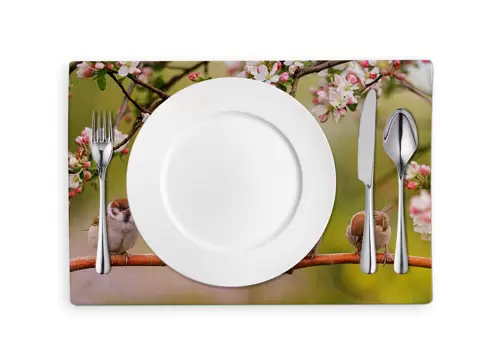 Tischset mit Foto bedruckt